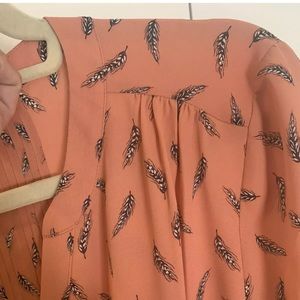 Printed NYDJ blouse-never worn
